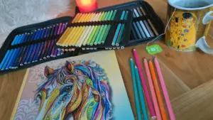 Pferdebild zum ausmalen Mandala